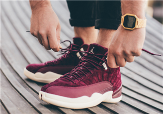 air jordan 12 bordeaux紅酒配色上腳效果怎么樣？
