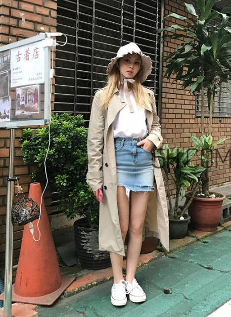 卡其色風衣配什么鞋子？卡其色風衣搭配鞋子圖片
