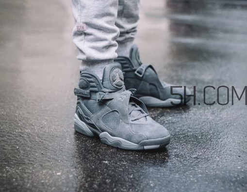 air jordan 8 retro cool grey上腳效果怎么樣？