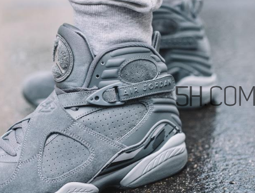 air jordan 8 retro cool grey上腳效果怎么樣？