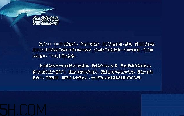 角鯊烷的功效與作用 角鯊烷是什么？