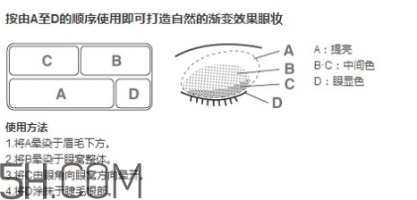 muji無印良品眼影怎么用？無印良品眼影試色