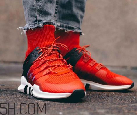 adidas eqt support adv中筒襪套款上腳效果怎么樣？