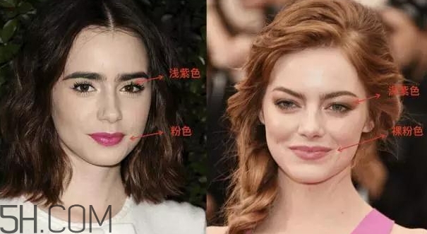 眼影和口紅怎么搭配？眼影和口紅搭配