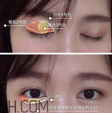 眼影可以畫臥蠶嗎？什么顏色的眼影適合畫臥蠶