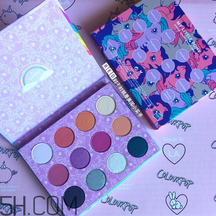 colourpop小馬寶莉眼影盤(pán)好用嗎_評(píng)測(cè)