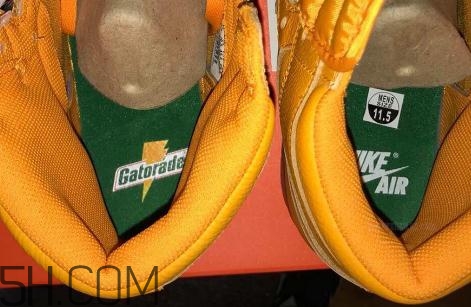 air jordan 1 gatorade佳得樂橙色版發(fā)售時(shí)間_多少錢？