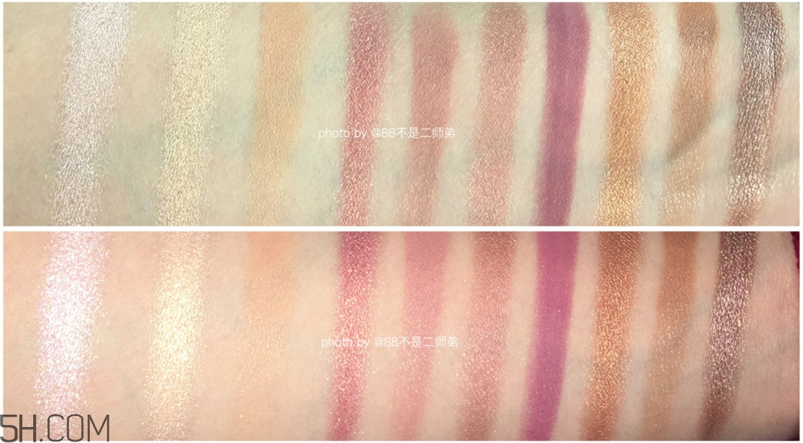 colourpop紅薯盤色號(hào)_colourpop紅薯盤試色圖