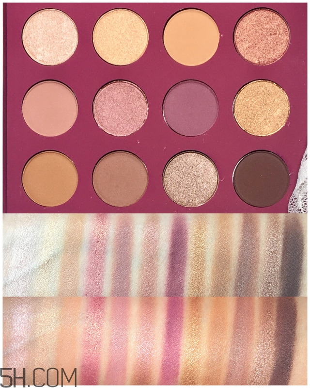 colourpop紅薯盤色號(hào)_colourpop紅薯盤試色圖