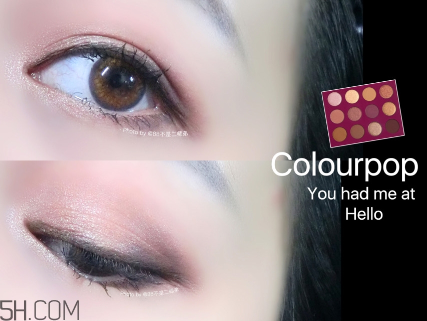 colourpop紅薯盤色號(hào)_colourpop紅薯盤試色圖