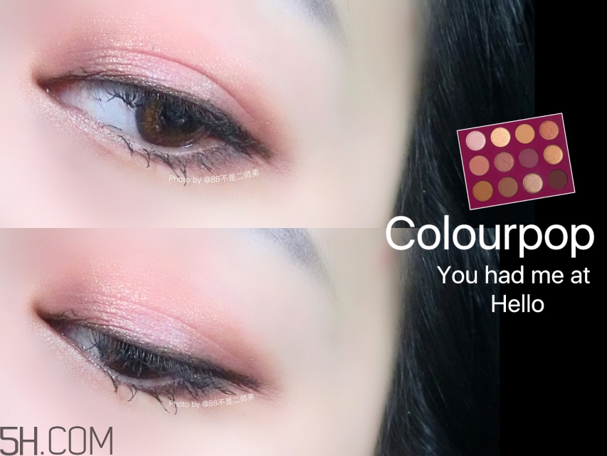 colourpop紅薯盤色號(hào)_colourpop紅薯盤試色圖