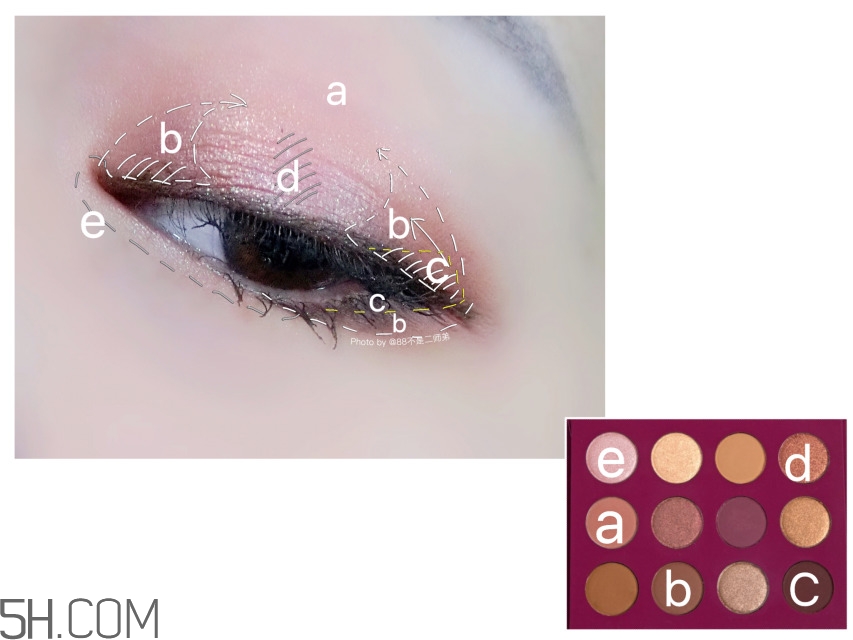 colourpop紅薯盤色號(hào)_colourpop紅薯盤試色圖