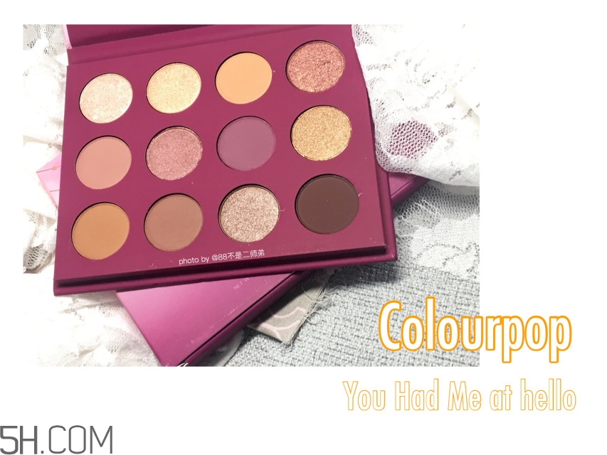 colourpop紅薯盤色號(hào)_colourpop紅薯盤試色圖