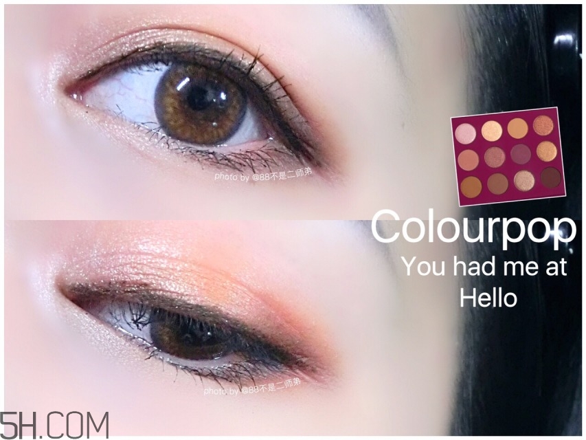 colourpop紅薯盤色號(hào)_colourpop紅薯盤試色圖
