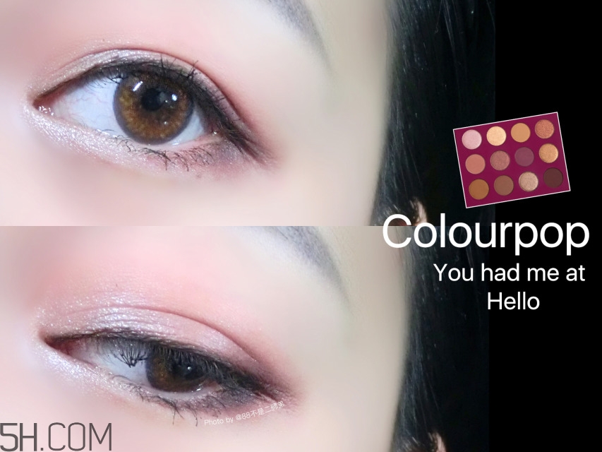 colourpop紅薯盤色號(hào)_colourpop紅薯盤試色圖