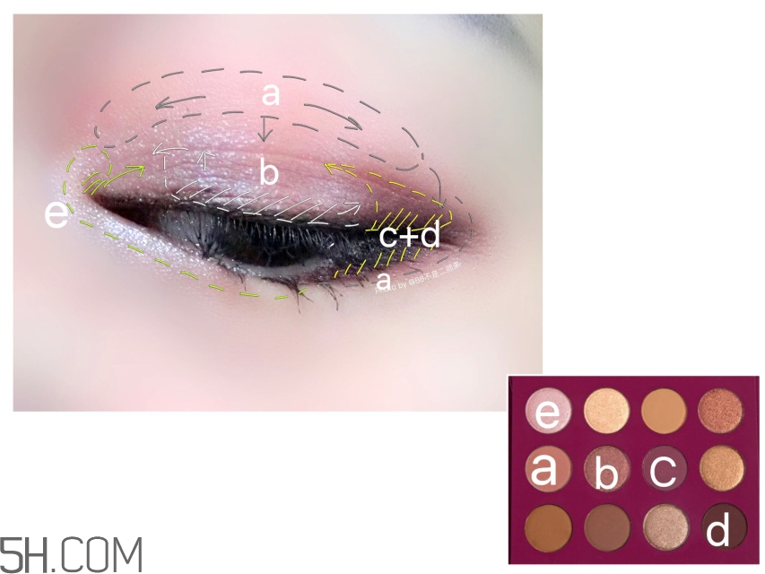 colourpop紅薯盤色號(hào)_colourpop紅薯盤試色圖