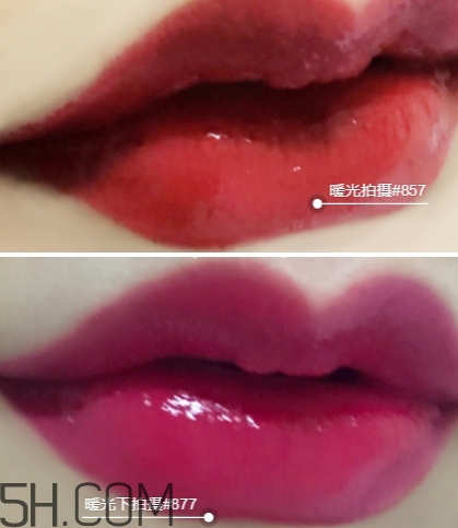 迪奧857和877哪個(gè)好看？迪奧857和877試色對(duì)比