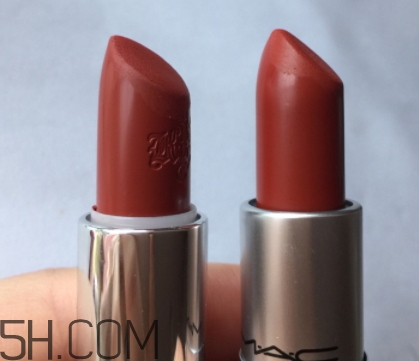 kat von d chula和mac chili一樣嗎？試色對比