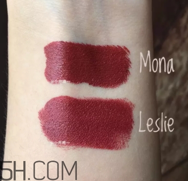 nars mona和leslie一樣嗎？nars mona和leslie試色對比
