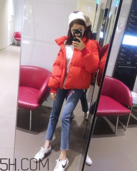 紅色棉襖怎么搭配？紅色棉服搭配圖片