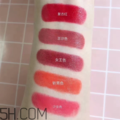 yumyum口紅多少錢？yumyum口紅色號試色