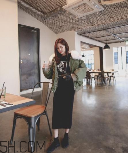 棉服搭配長裙好看嗎？棉襖搭配長裙圖片
