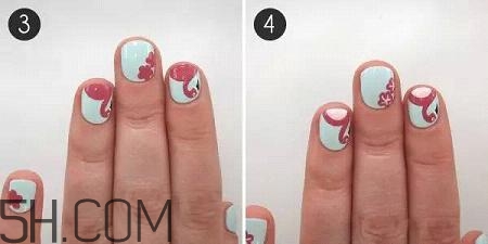 為什么美甲店做的指甲不容易掉？ins火烈鳥(niǎo)美甲圖案教程