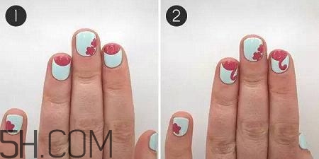 為什么美甲店做的指甲不容易掉？ins火烈鳥(niǎo)美甲圖案教程