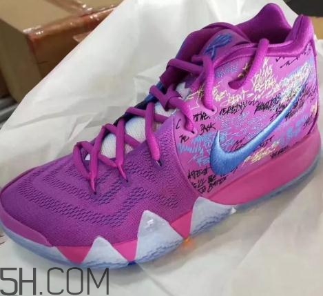 nike kyrie 4 multi color鴛鴦配色實(shí)物諜照什么樣？