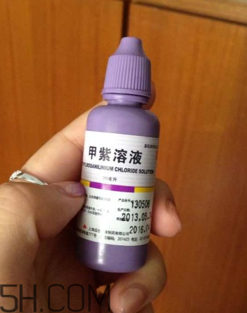 紫藥水能治燙傷嗎？紫藥水能用在口腔里嗎？