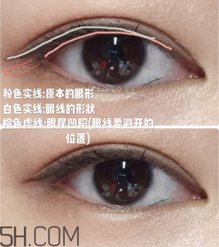 眼線(xiàn)怎么畫(huà)不容易暈染 防暈染眼畫(huà)法步驟