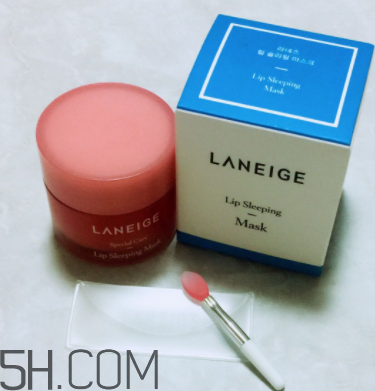 蘭芝夜間唇膜多久用一次？使用頻率