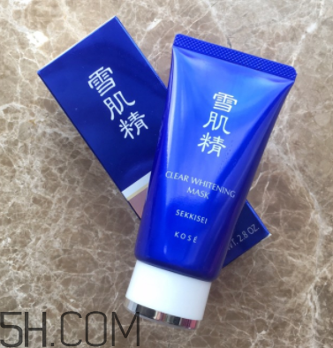 雪肌精美白黑面膜是撕拉面膜嗎？適合什么膚質(zhì)？