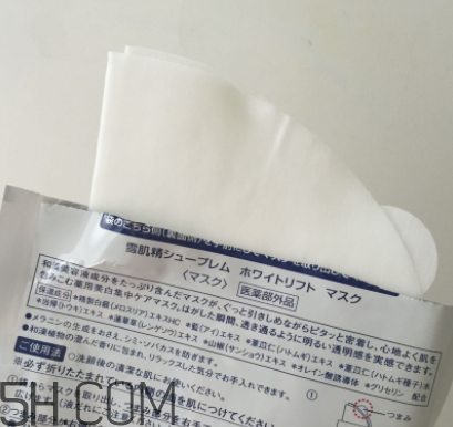 雪肌精純怡美白面膜薄不??？是蠶絲面膜嗎？