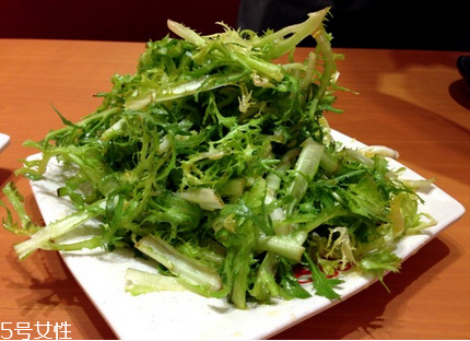 涼拌苦菊怎么做不苦？涼拌苦菊可以減肥排毒