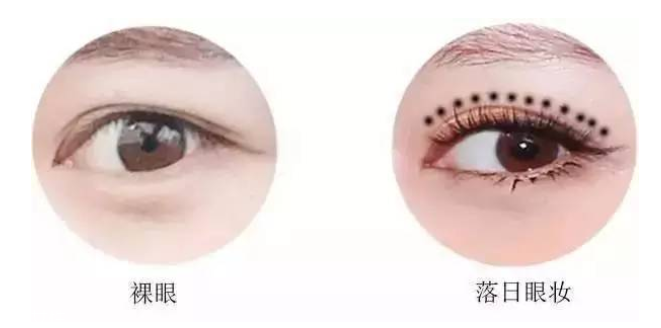 落日線眼妝怎么畫？畫好了美到冒泡