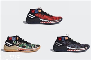 bape與adidas dame 4聯(lián)名有哪幾款_多少錢？