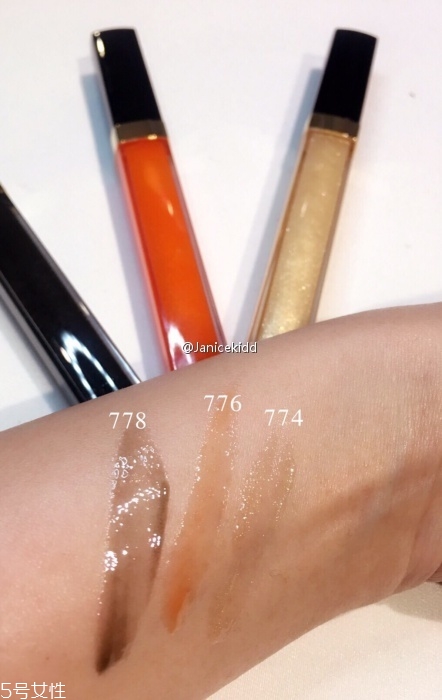 香奈兒可可小姐唇露748什么色？香奈兒水晶糖光透唇釉全試色
