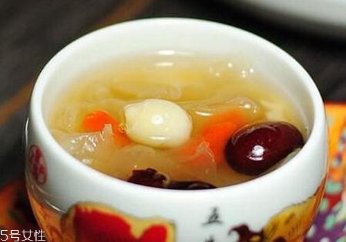 銀耳紅棗湯哺乳期能喝嗎？有著很多好處