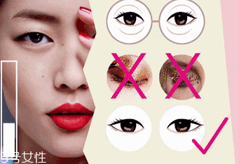 腫泡眼如何畫(huà)出高級(jí)眼妝？3步變俏麗眼眸