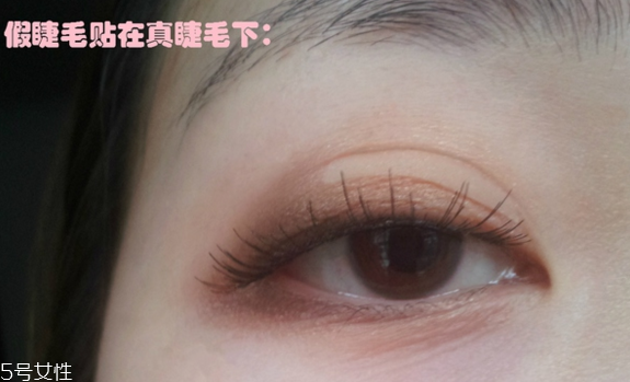 假睫毛是貼在上面還是下面？貼假睫毛的常見錯誤
