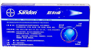 散利痛是感冒藥嗎？散利痛可止痛
