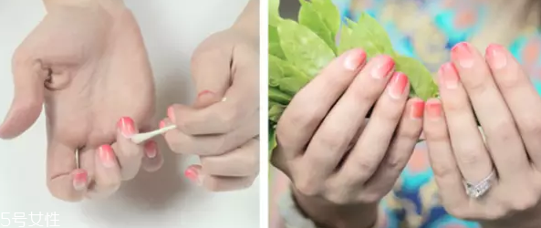 漸變指甲怎么配色？溫暖配色教程