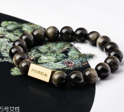 金曜石手鏈戴哪只手？金曜石手鏈這樣戴