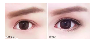 眼睛小怎么變大？畫一個臥蠶立即變大