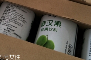 羅漢果飲料多少錢一個？5元一瓶很劃算