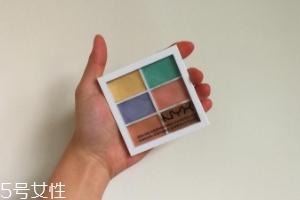 NYX6色遮瑕盤好用嗎？超高遮瑕力