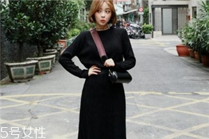 黑色針織裙配什么上衣好看？小女人溫柔氣質(zhì)盡顯