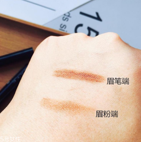 Kate眉筆哪個顏色好看？自然茶色很洋氣