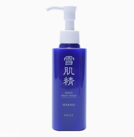 雪肌精洗顏乳適合什么膚質(zhì)？宜油性皮膚